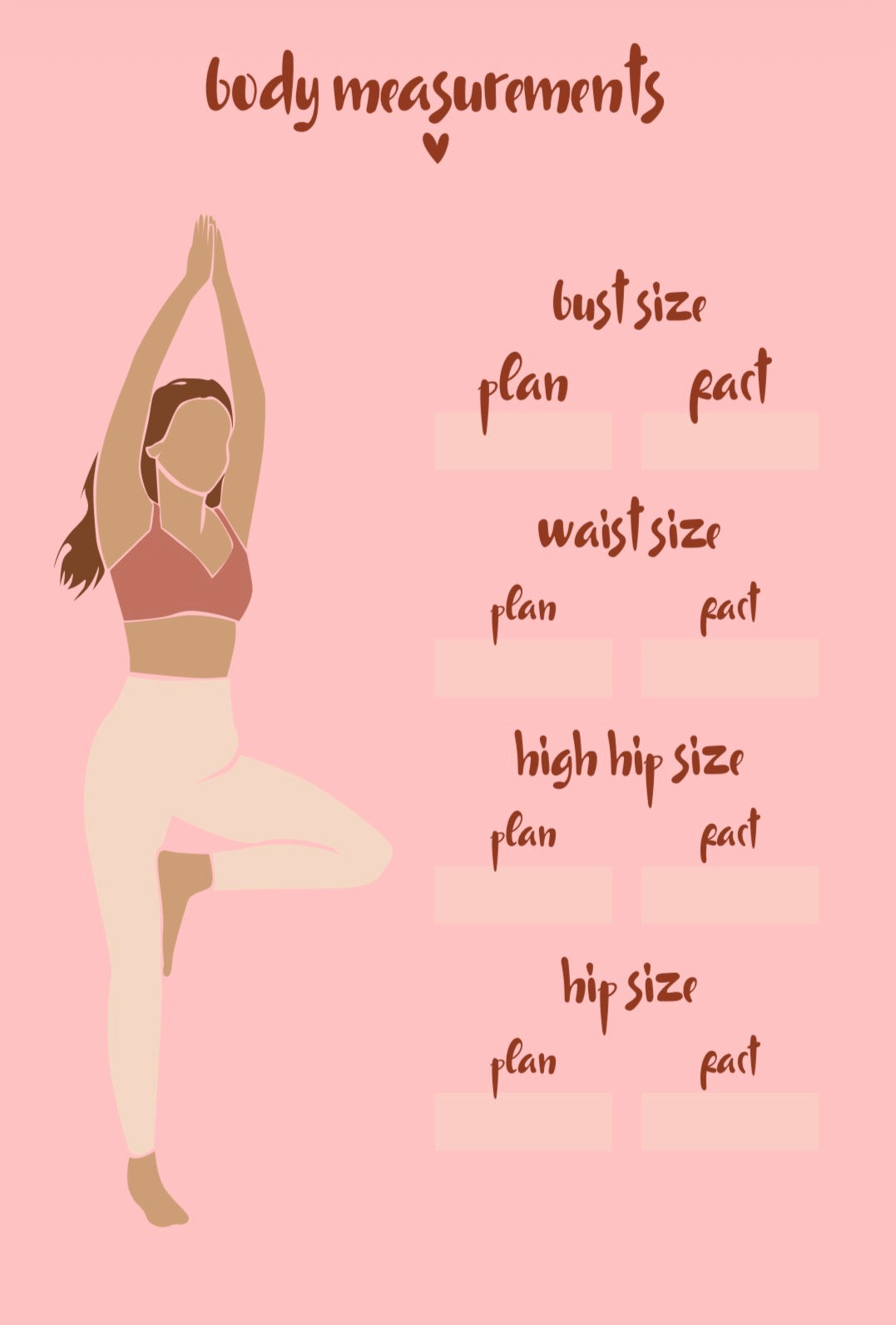 Fitness Planner E-Book