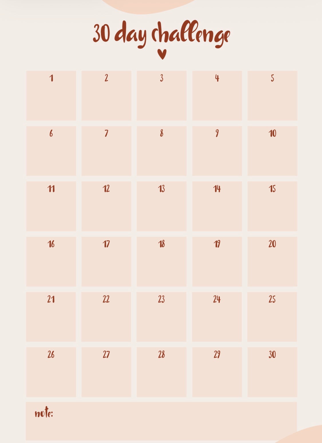 Fitness Planner E-Book